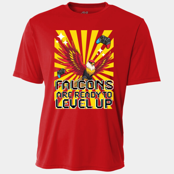 Falcons Level Up 02-604 - Youth Cooling Performance Short Sleeve Tee Thumbnail