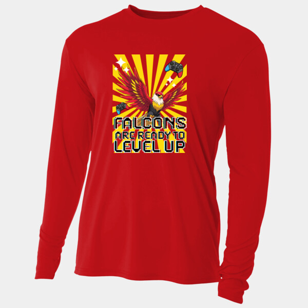 Falcons Level Up 02-604 - Adult Cooling Performance Long Sleeve Tee Thumbnail