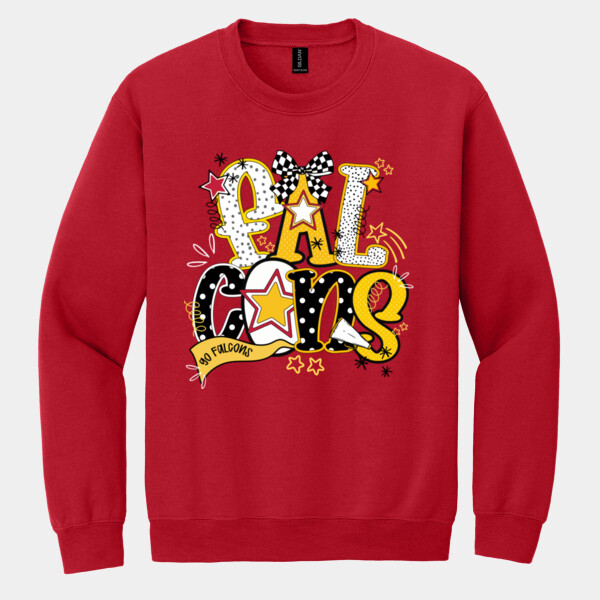 Falcons Preppy 20-402 - Heavy Blend Crewneck Sweatshirt Thumbnail