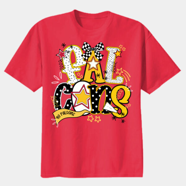 Falcons Preppy 20-402 - Youth Heavy Cotton 100% Cotton T Shirt Thumbnail