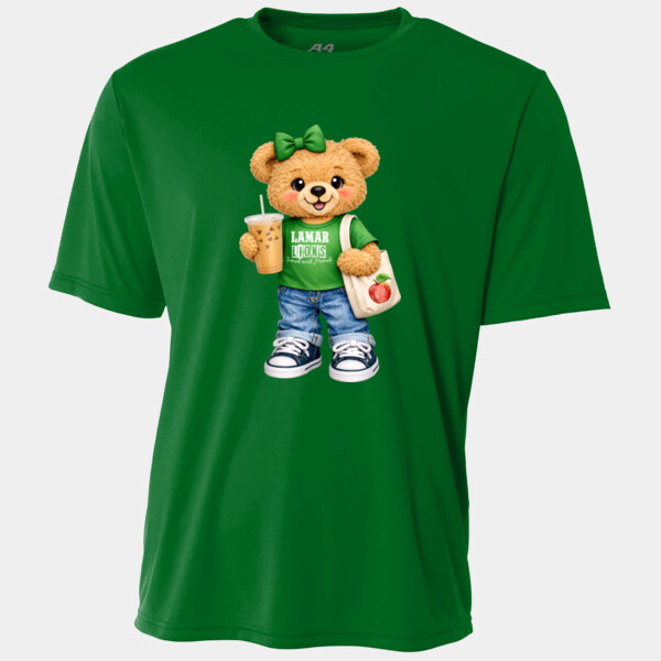 Lamar Lions Bear Mascot 04-205 - Adult Cooling Performance Short Sleeve Tee Thumbnail