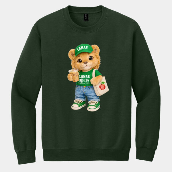 Lamar Mascot 04-206 - Heavy Blend Crewneck Sweatshirt Thumbnail