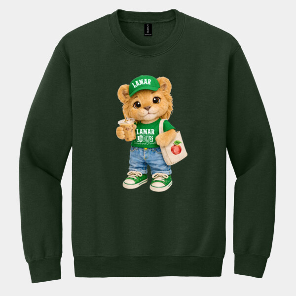 Lamar Mascot 04-206 - Heavy Blend Crewneck Sweatshirt Thumbnail
