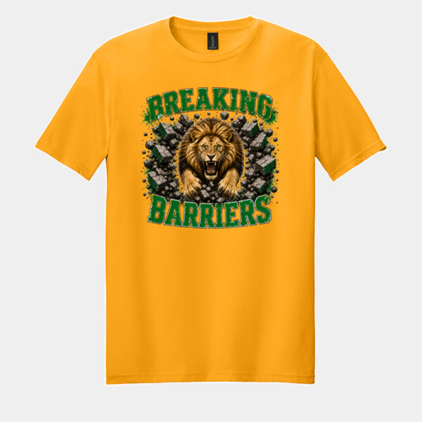 Breaking Barriers Lions 04-207 - Adult Softstyle ® T Shirt Thumbnail