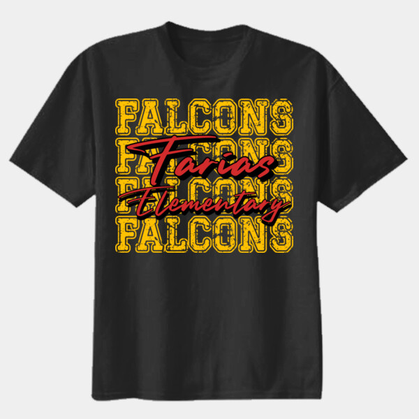 Falcons 4X 02-605 - Youth Heavy Cotton 100% Cotton T Shirt Thumbnail