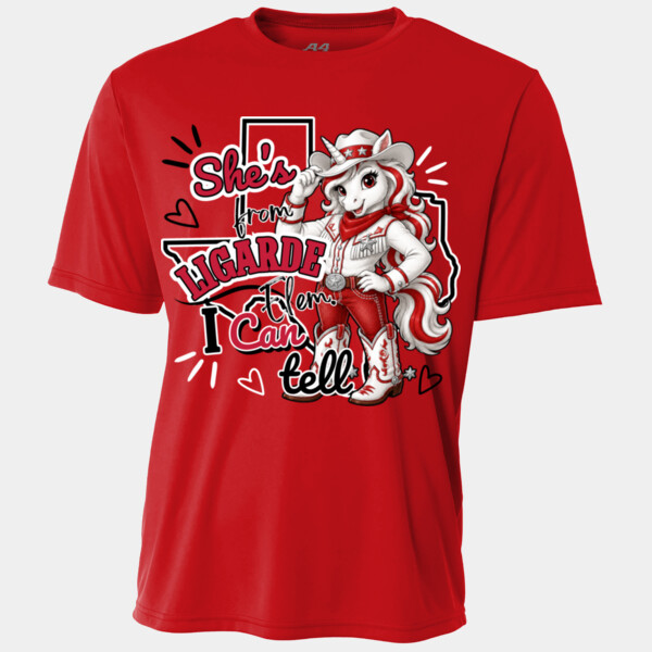 She's From Ligarde 02-902 - Youth Cooling Performance Short Sleeve Tee Thumbnail