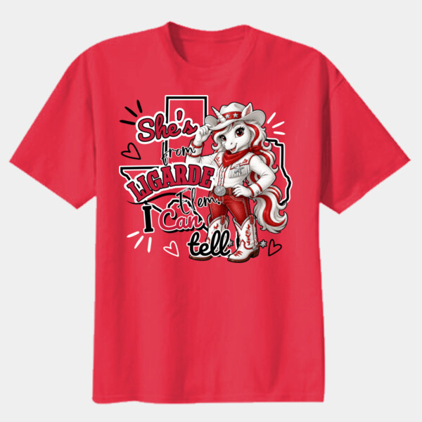 She's From Ligarde 02-902 - Youth Heavy Cotton 100% Cotton T Shirt Thumbnail