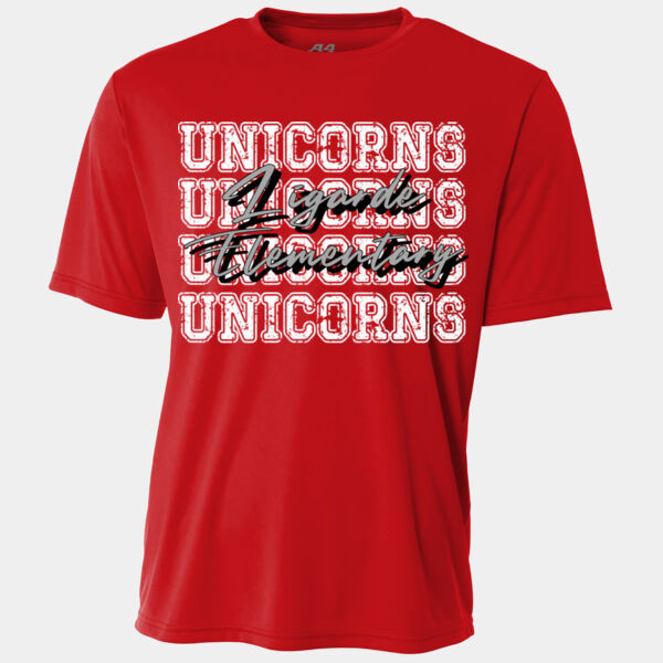Unicorns 4X Grey 02-903 - Youth Cooling Performance Short Sleeve Tee Thumbnail
