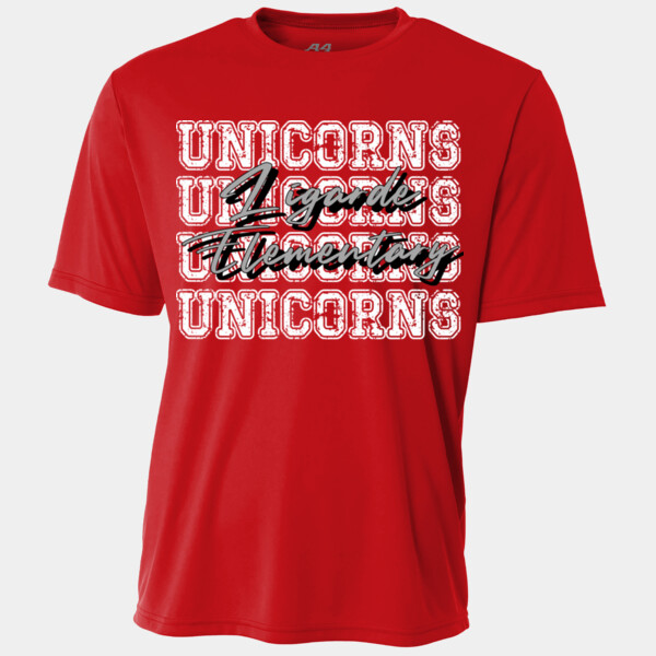 Unicorns 4X Grey 02-903 - Youth Cooling Performance Short Sleeve Tee Thumbnail