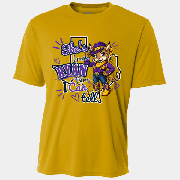 She's From Ryan 03-601 - Adult Cooling Performance Short Sleeve Tee Thumbnail