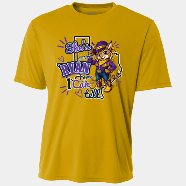 She's From Ryan 03-601 - Adult Cooling Performance Short Sleeve Tee Thumbnail