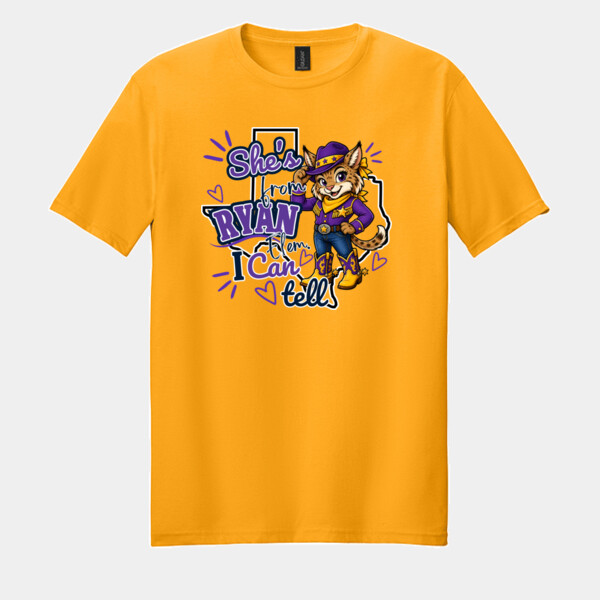 She's From Ryan 03-601 - Adult Softstyle ® T Shirt Thumbnail