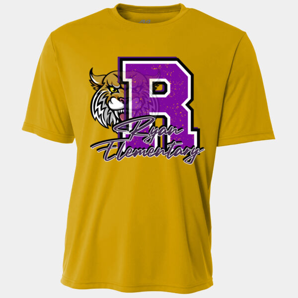Ryan Elementary Mascot 03-602 - Adult Cooling Performance Short Sleeve Tee Thumbnail