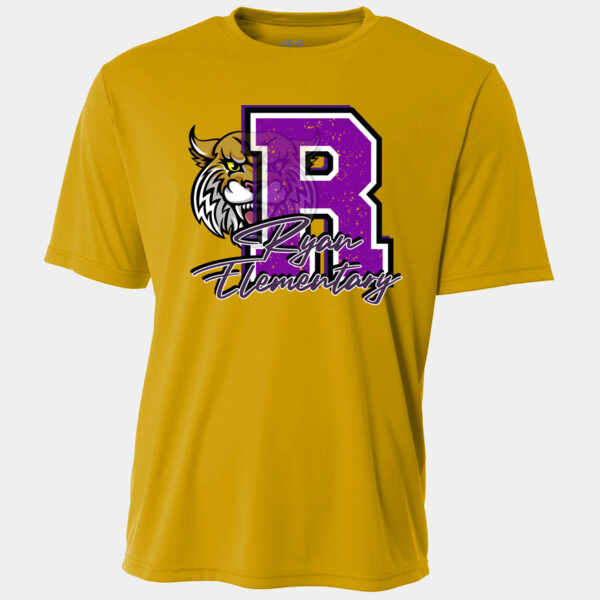Ryan Elementary Mascot 03-602 - Adult Cooling Performance Short Sleeve Tee Thumbnail