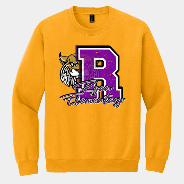 Ryan Elementary Mascot 03-602 - Heavy Blend Crewneck Sweatshirt Thumbnail