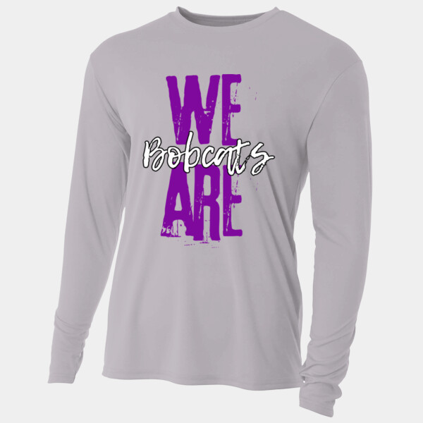 We Are Bobcats 03-603 - Adult Cooling Performance Long Sleeve Tee Thumbnail