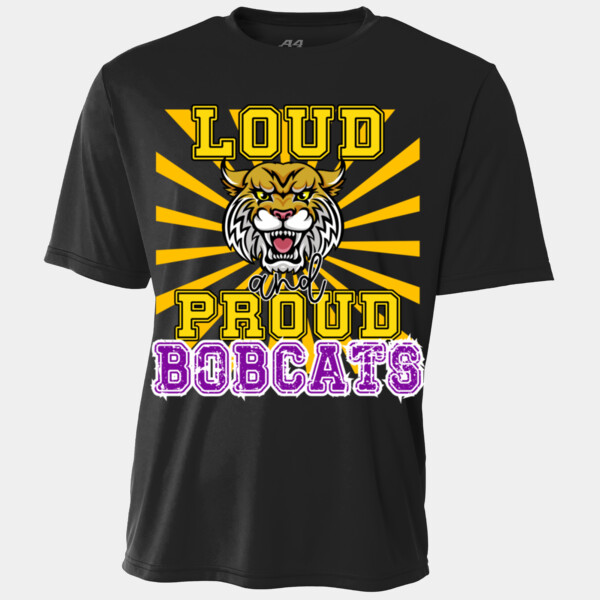 Loud & Proud Bobcats 03-604 - Youth Cooling Performance Short Sleeve Tee Thumbnail