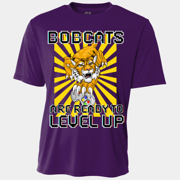 Level Up Bobcats 03-605 - Youth Cooling Performance Short Sleeve Tee Thumbnail