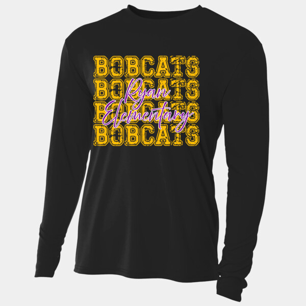 Bobcats 4X Ryan 03-606 - Adult Cooling Performance Long Sleeve Tee Thumbnail