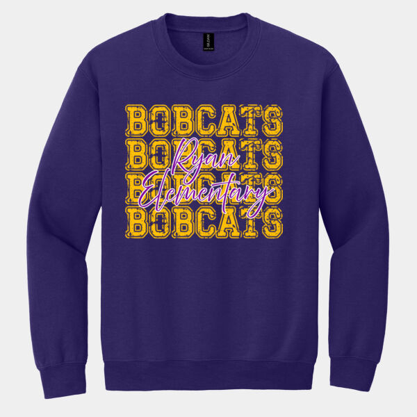 Bobcats 4X Ryan 03-606 - Heavy Blend Crewneck Sweatshirt Thumbnail