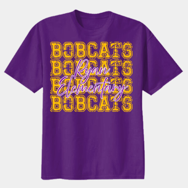 Bobcats 4X Ryan 03-606 - Youth Heavy Cotton 100% Cotton T Shirt Thumbnail