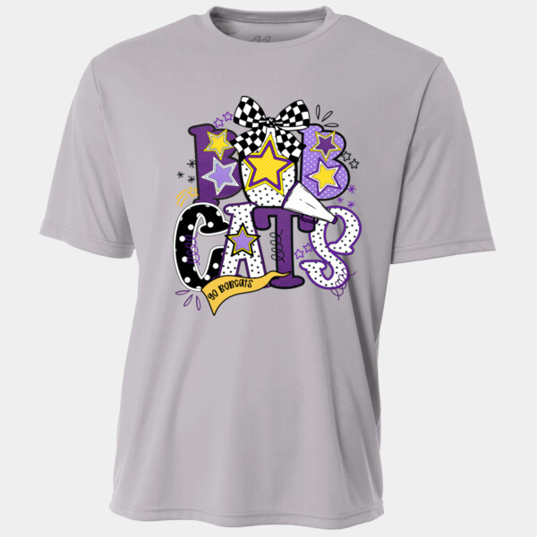 Bobcats Preppy 21-200 - Adult Cooling Performance Short Sleeve Tee Thumbnail