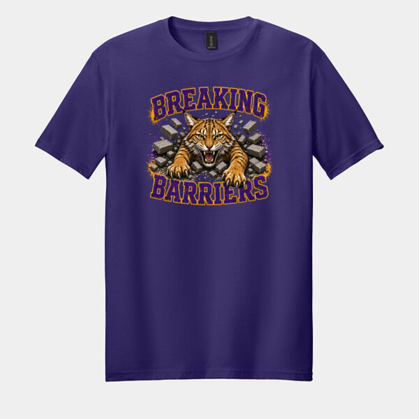 Breaking Barriers Bobcats 21-201 - Adult Softstyle ® T Shirt Thumbnail