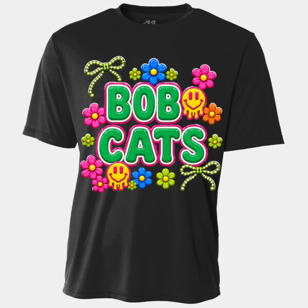 Bobcats Retro 21-203 - Youth Cooling Performance Short Sleeve Tee Thumbnail
