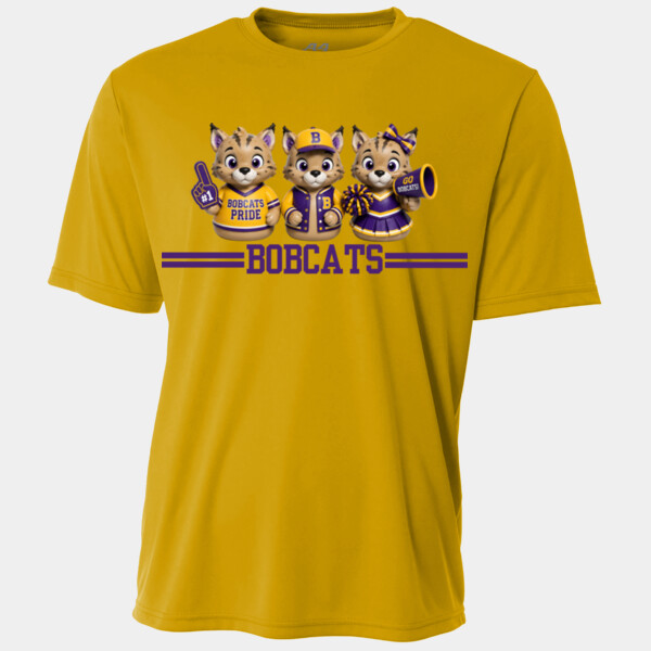 Bobcats Ducks 21-205 - Youth Cooling Performance Short Sleeve Tee Thumbnail