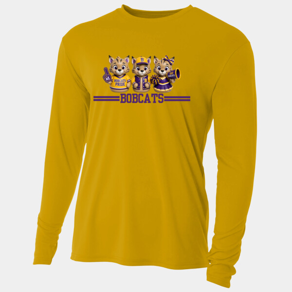 Bobcats Ducks 21-205 - Adult Cooling Performance Long Sleeve Tee Thumbnail