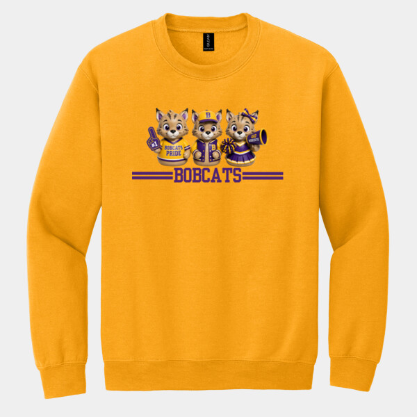 Bobcats Ducks 21-205 - Heavy Blend Crewneck Sweatshirt Thumbnail