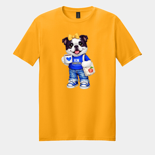 JMC Bulldog Mascot 03-200 - Adult Softstyle ® T Shirt Thumbnail