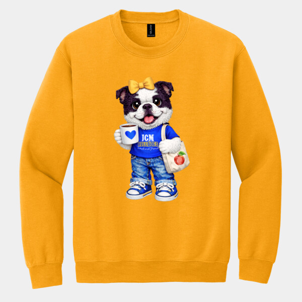 JMC Bulldog Mascot 03-200 - Heavy Blend Crewneck Sweatshirt Thumbnail