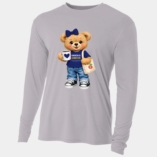 JCM Bear Mascot 03-201 - Adult Cooling Performance Long Sleeve Tee Thumbnail