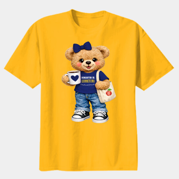 JCM Bear Mascot 03-201 - Youth Heavy Cotton 100% Cotton T Shirt Thumbnail