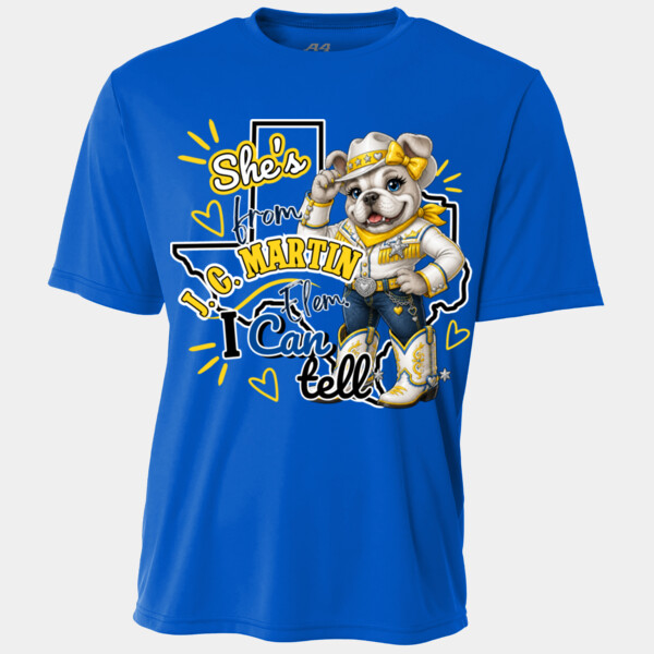 She's From JCM 03-205 - Youth Cooling Performance Short Sleeve Tee Thumbnail
