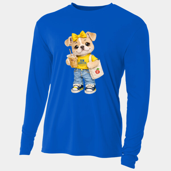 JCM Bulldog Mascot 03-206 - Adult Cooling Performance Long Sleeve Tee Thumbnail