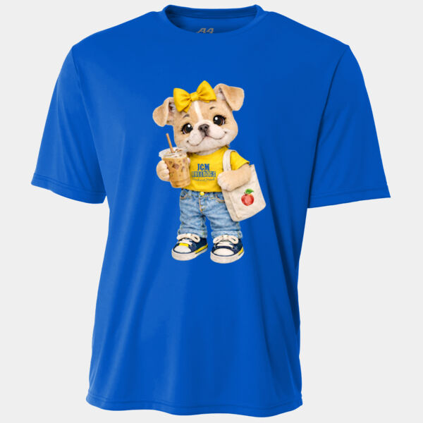 JCM Bulldog Mascot 03-206 - Adult Cooling Performance Short Sleeve Tee Thumbnail