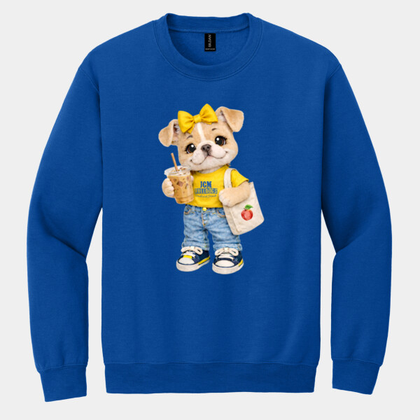 JCM Bulldog Mascot 03-206 - Heavy Blend Crewneck Sweatshirt Thumbnail