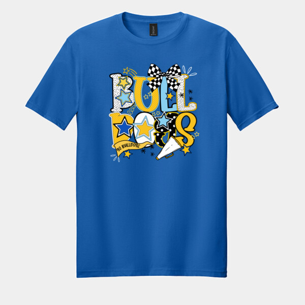 Bulldogs Preppy 20-000 - Adult Softstyle ® T Shirt Thumbnail