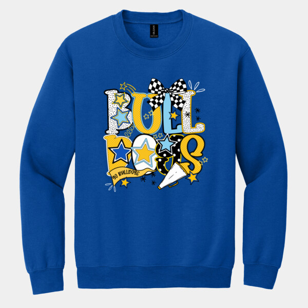 Bulldogs Preppy 20-000 - Heavy Blend Crewneck Sweatshirt Thumbnail