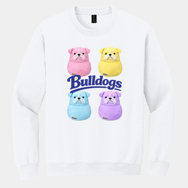 Bulldogs Peeps 20-002 - Heavy Blend Crewneck Sweatshirt Thumbnail