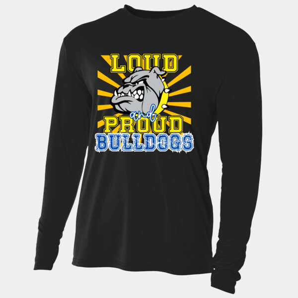 Loud & Proud Bulldogs 20-003 - Adult Cooling Performance Long Sleeve Tee Thumbnail