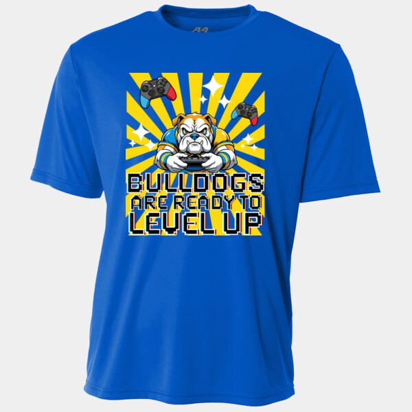 Level up Bulldogs 20-004 - Youth Cooling Performance Short Sleeve Tee Thumbnail