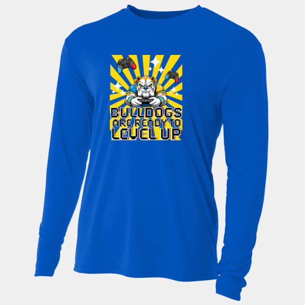 Level up Bulldogs 20-004 - Adult Cooling Performance Long Sleeve Tee Thumbnail
