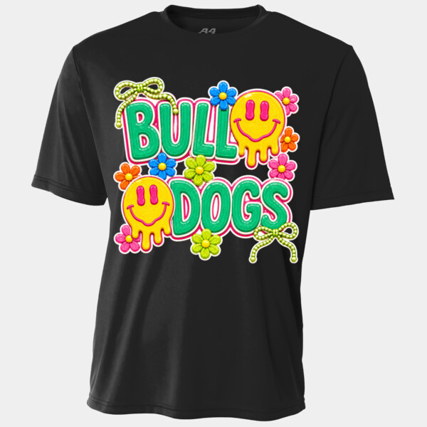Bulldogs Groovy Preppy 20-008 - Youth Cooling Performance Short Sleeve Tee Thumbnail