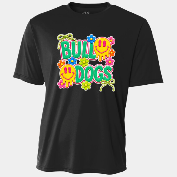Bulldogs Groovy Preppy 20-008 - Adult Cooling Performance Short Sleeve Tee Thumbnail