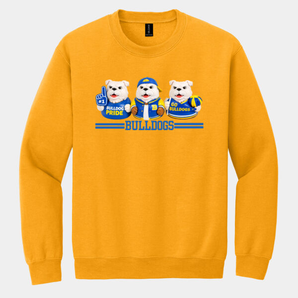 Bulldogs Ducks 20-009 - Heavy Blend Crewneck Sweatshirt Thumbnail