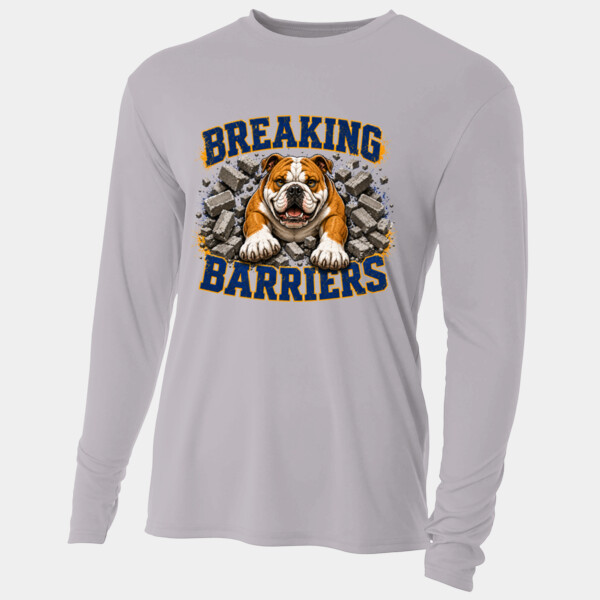Breaking Barriers Bulldogs 20-011 - Adult Cooling Performance Long Sleeve Tee Thumbnail
