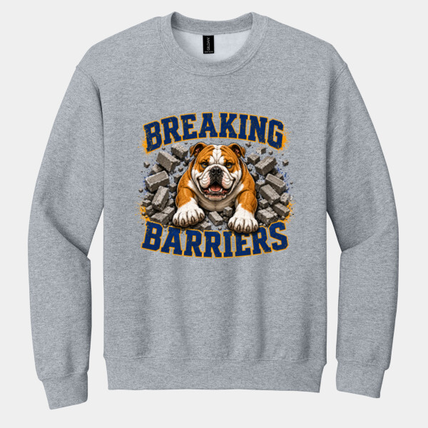 Breaking Barriers Bulldogs 20-011 - Heavy Blend Crewneck Sweatshirt Thumbnail
